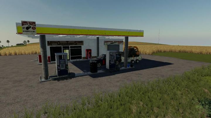 FS19 - Placeable Fuel Station V1