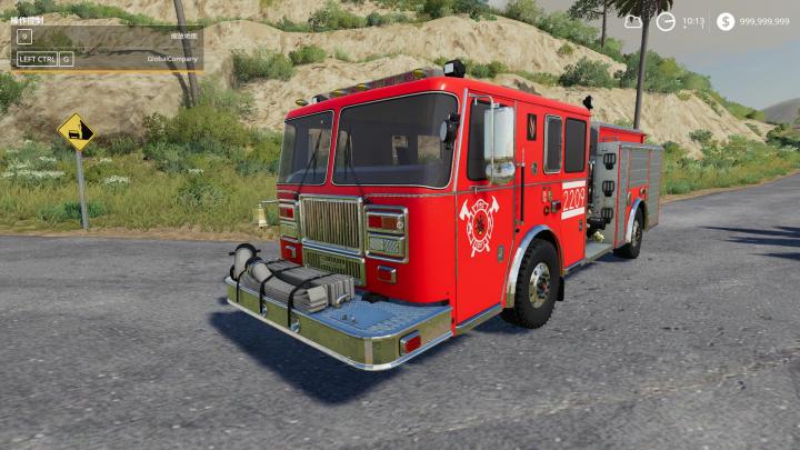 FS19 - Seagraves Fire Engine V1