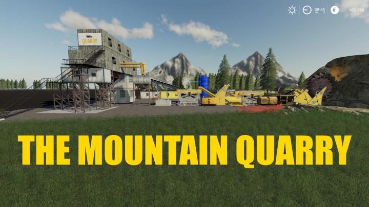FS19 - The Mountain Quarry V1