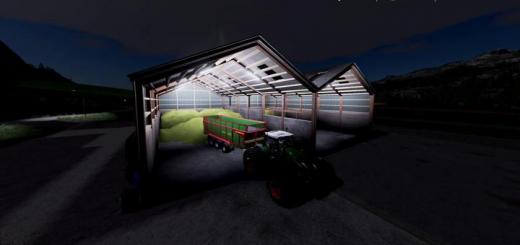 Photo of FS19 – Twin Silage Shed V1