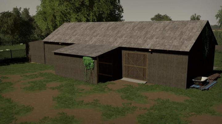 FS19 - Barn With A Workshop V1