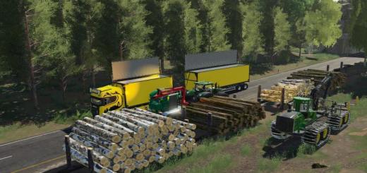 Photo of FS19 – Logs Under The Stack V1