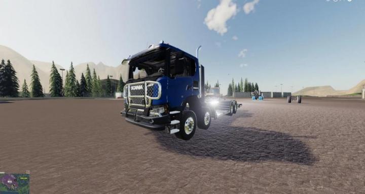 FS19 - Scania Forestry Equipment Pallet Truck V1