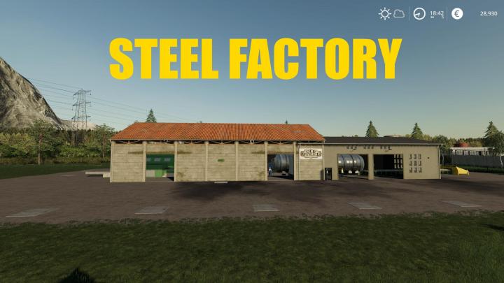 FS19 - Steel Factory V1