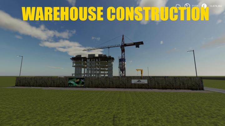 FS19 - Warehouse Construction V1