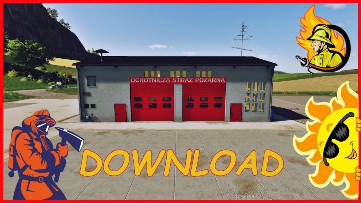 FS19 - Fire Station Placeable V1