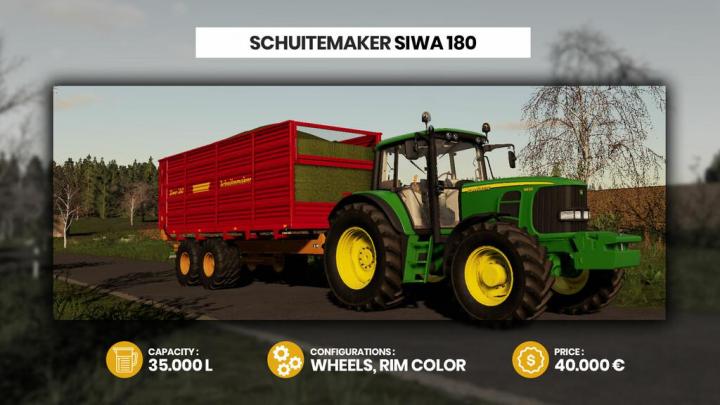 FS19 - Schuitemaker Siwa 180 V1