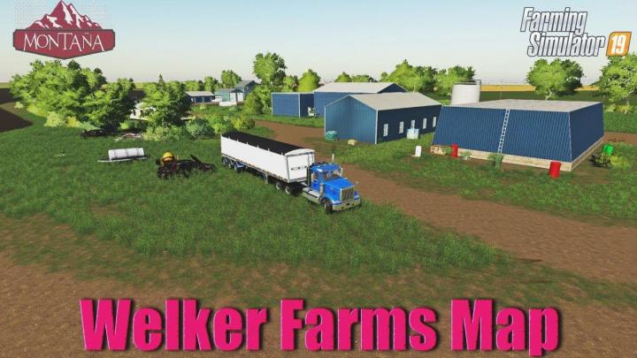 FS19 - Autodrive Courses For Welker Farm V1