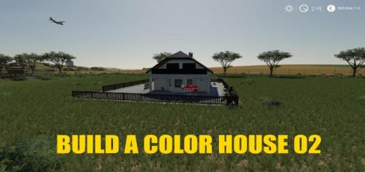 Photo of FS19 – Build A Color House 02 V1