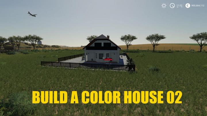 FS19 - Build A Color House 02 V1