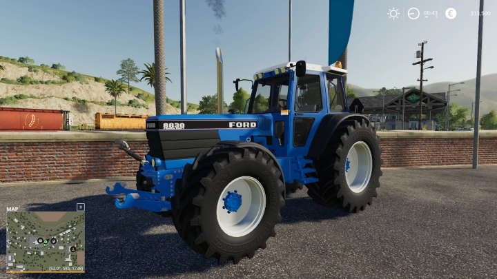 FS19 - Ford 8830 Edit And Real Smokee V1
