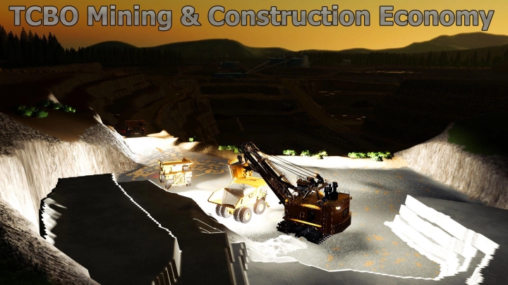 FS19 - Tcbo Mining Construction Economy V0.2