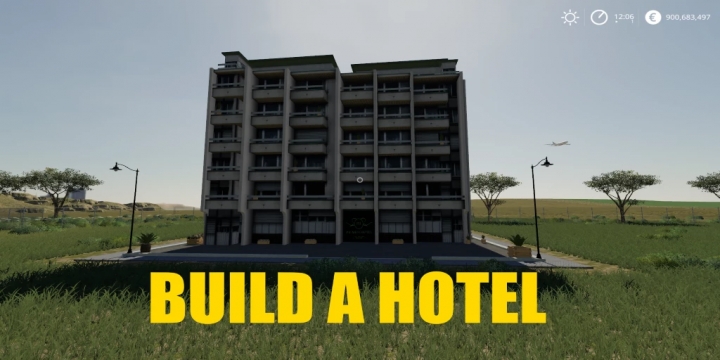 FS19 - Build A Hotel V1.0