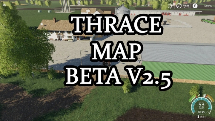 FS19 - Thrace Map Beta V2.5