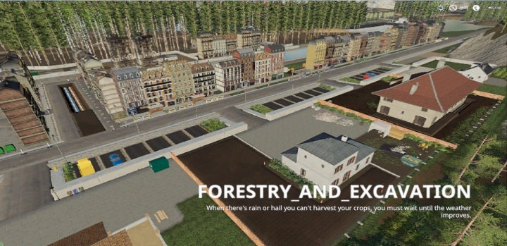 FS19 - Forestry And Excavation V1.0