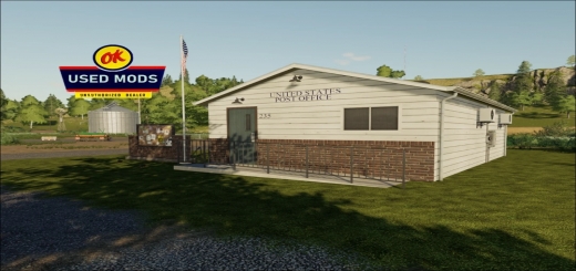 Photo of FS19 – A-Ok Placable Post Office V1.0