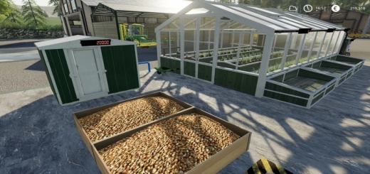 Photo of FS19 – Global Company Placeable Onion Greenhouse V1.0