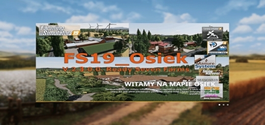 Photo of FS19 – Osiek Seven Farms Ready V2.3