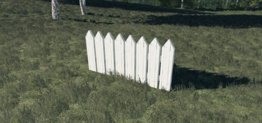 Photo of FS19 – White Fence V1.0