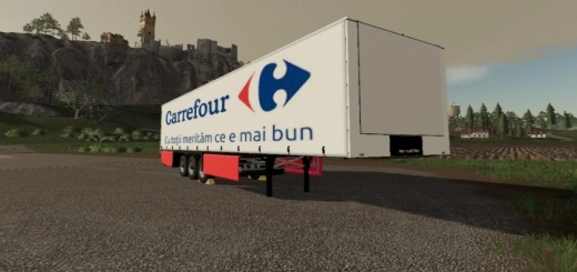 Photo of FS19 – Carrefour Trailer V1.0