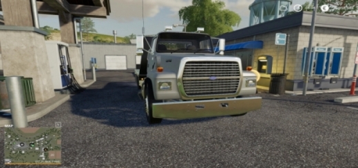 Photo of FS19 – Ford L8000 Flatbed/Ar Truck V1.0