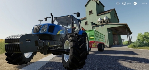 Photo of FS19 – New Holland Tl100A Tractor V1.0