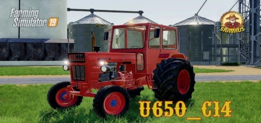 Photo of FS19 – U650 C14 Tractor V1.0
