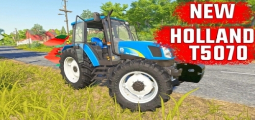 Photo of FS19 – New Holland T5070 Tractor V2.5
