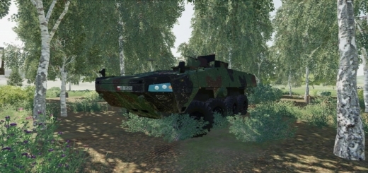 Photo of FS19 – Artyleryjski Pojazd Dowodzenia Awd Rosomak V1.0